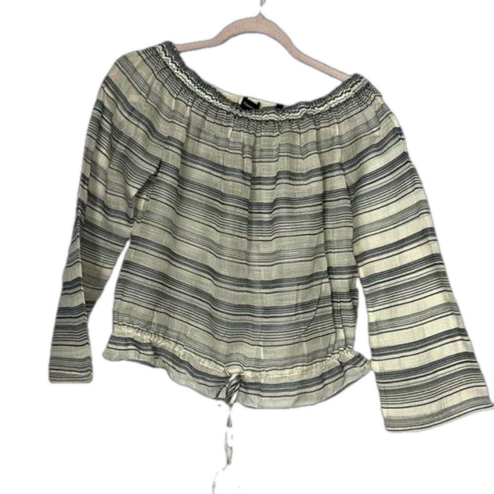 Theory Linen Blend Blouse